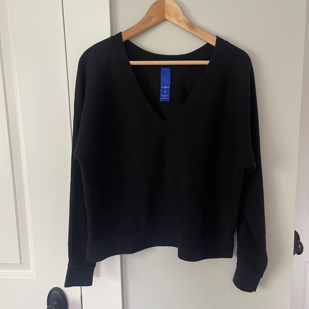 Kit and Ace Wool Front Back Sweater